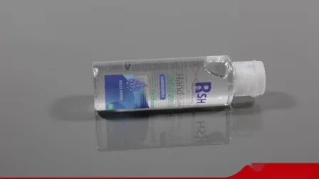Handdesinfektionsgel mit 75 % Alkohol und sofortigem Händedesinfektionsmittel