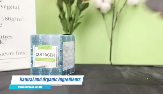 Private Label Anti Aging Anti Falten Whitening Collagen Gesichtscreme Hautpflege Natürliche Bio-Gesichtscreme für das Gesicht