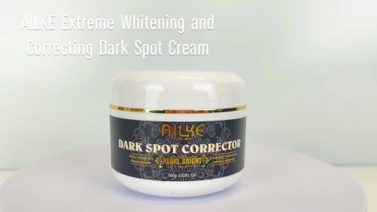 Private Label Ailke Apha Arbutin 4 % Pearl Bright 7 Tage Dark Spot Corrector Face Stronger Skin Whitening Cream